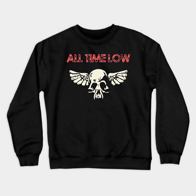 all Time low Crewneck Sweatshirt by ngabers club lampung